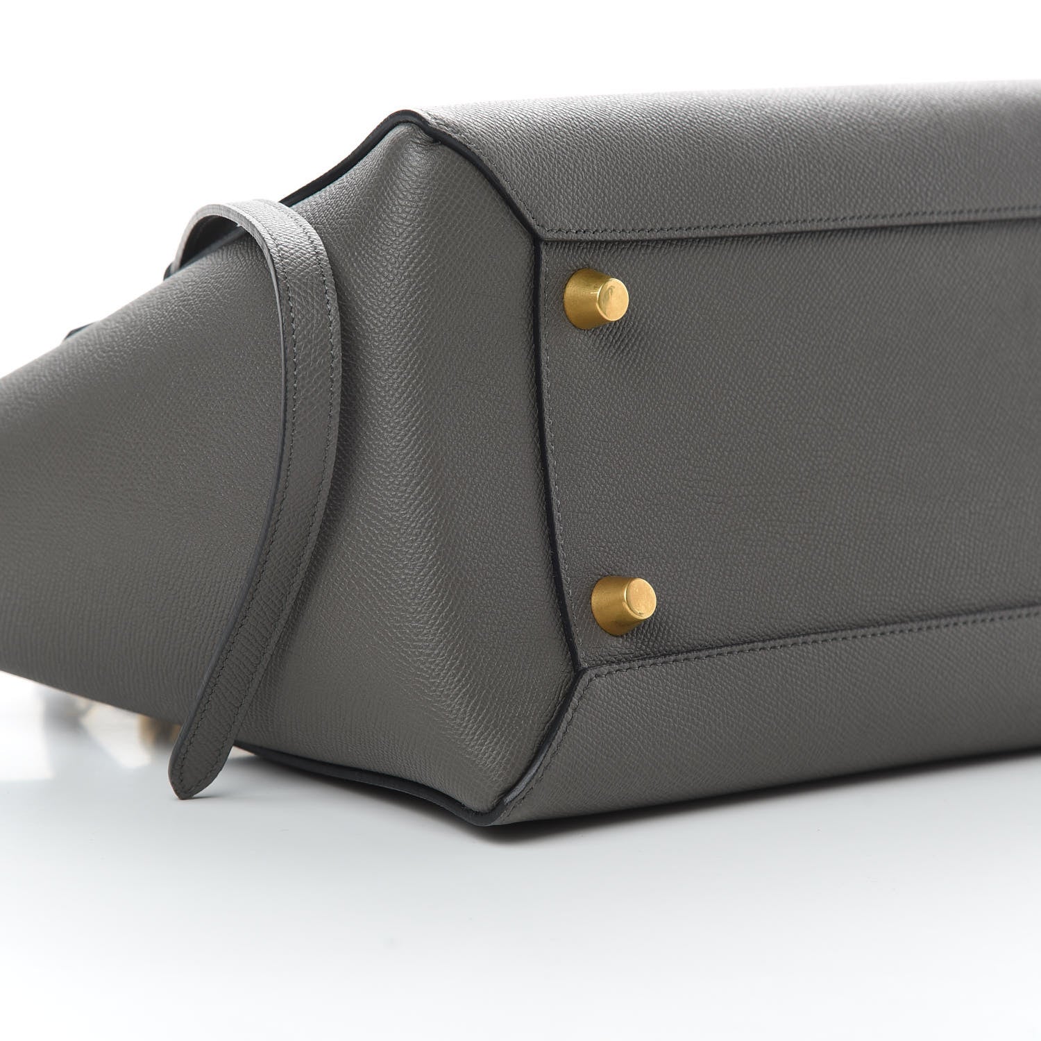 Celine Grained Calfskin Mini Belt Bag Grey 10 of 11