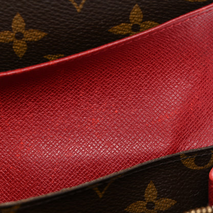 Louis Vuitton Monogram Emilie Wallet Red 11 of 15