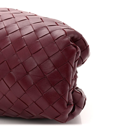 Bottega Veneta Nappa Maxi Intrecciato The Pouch Oversized Clutch Bordeaux 10 of 10