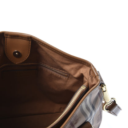 Burberry Haymarket Check Small Northfield Tote Mid Camel 5 of 11