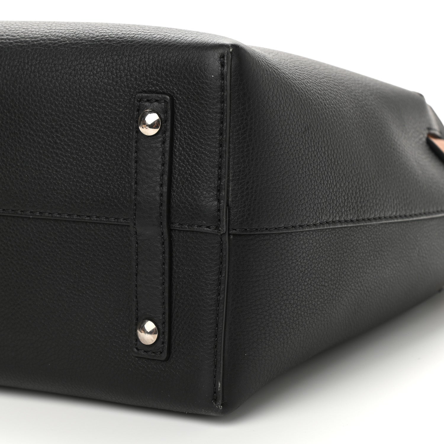 Burberry Marais Calfskin Medium Belt Bag Black Brown 10 of 10