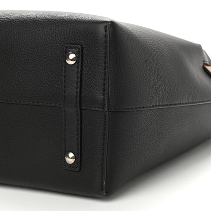 Burberry Marais Calfskin Medium Belt Bag Black Brown 10 of 10