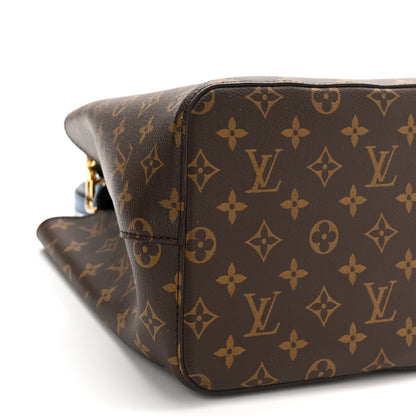 Louis Vuitton Monogram Neonoe MM Blue Jean 8 of 9