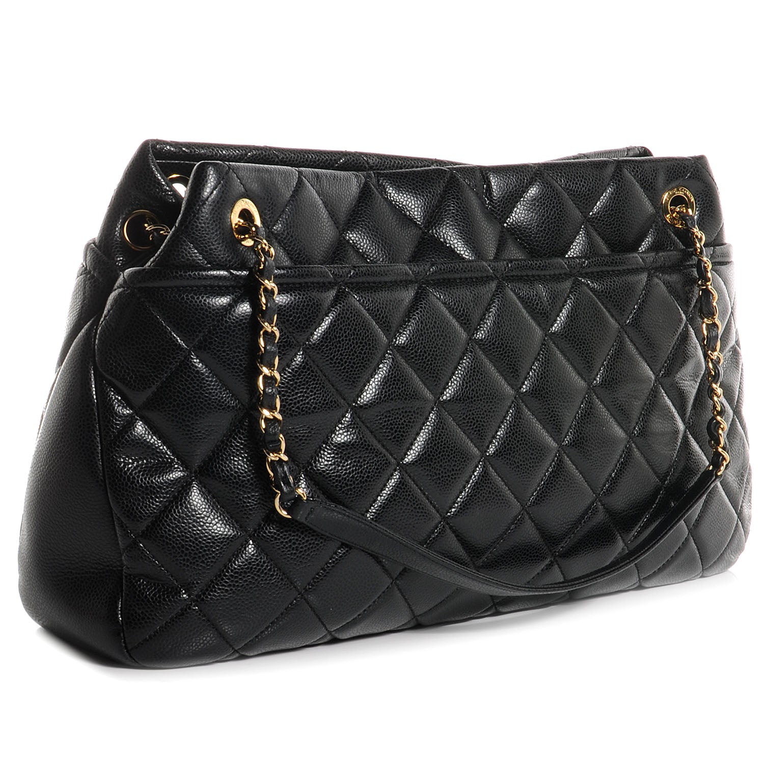 Chanel Caviar CC Timeless Hobo Black 3 of 8