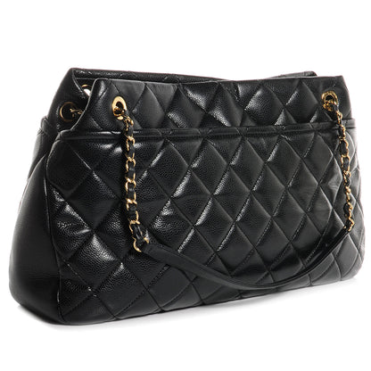 Chanel Caviar CC Timeless Hobo Black 3 of 8