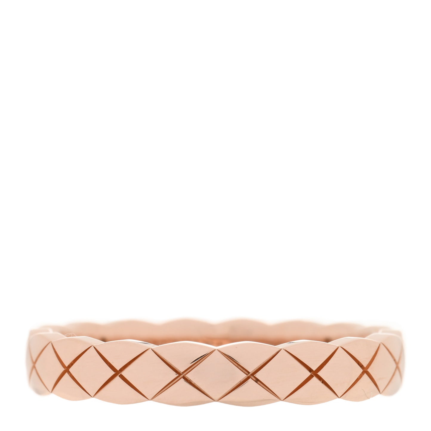 18K Beige Gold Mini Coco Crush Ring 52 6