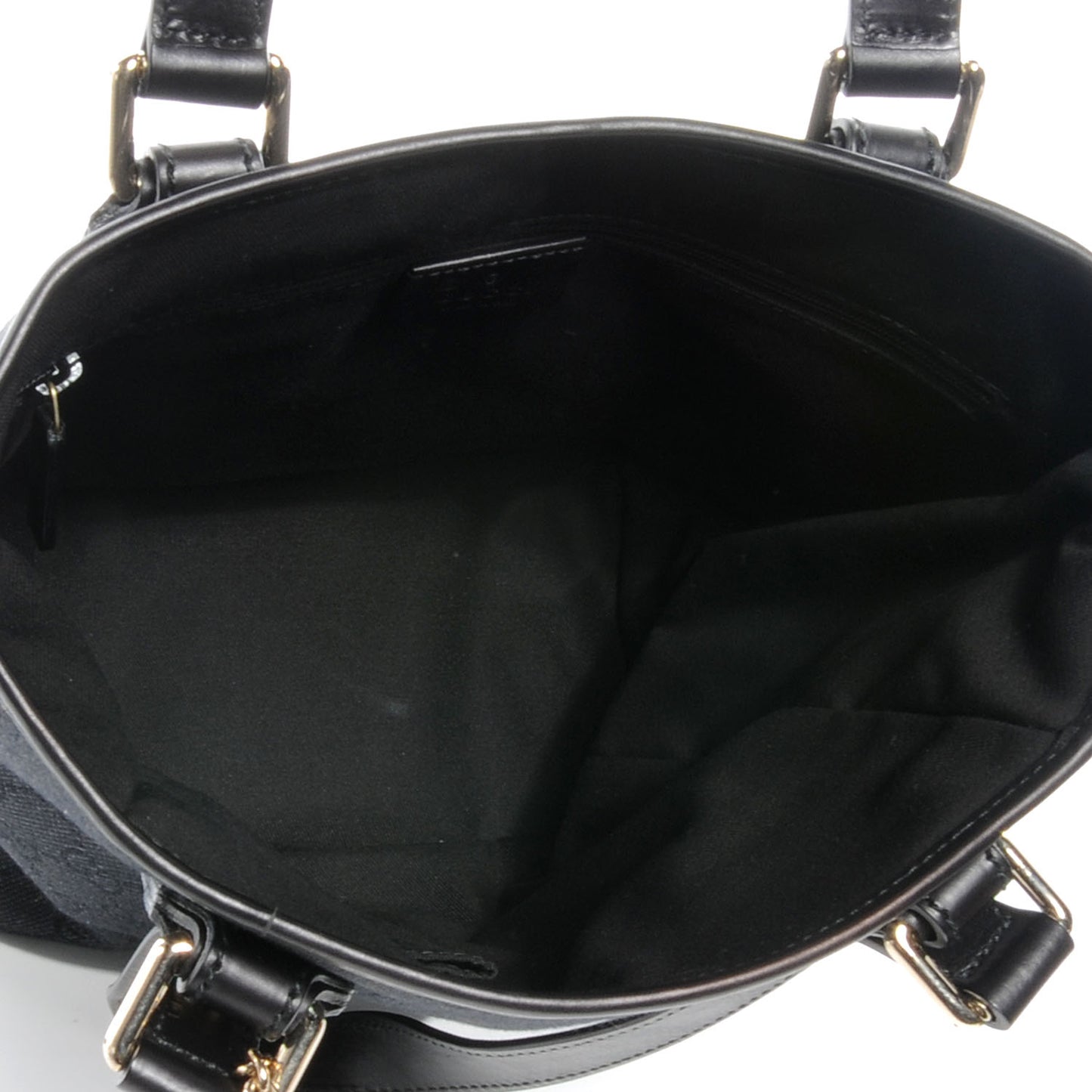 GG Monogram Small Jolicoeur Vertical Tote Black