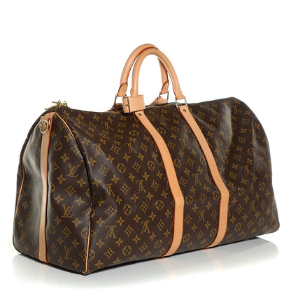 Louis Vuitton Monogram Keepall Bandouliere 55 3 of 7