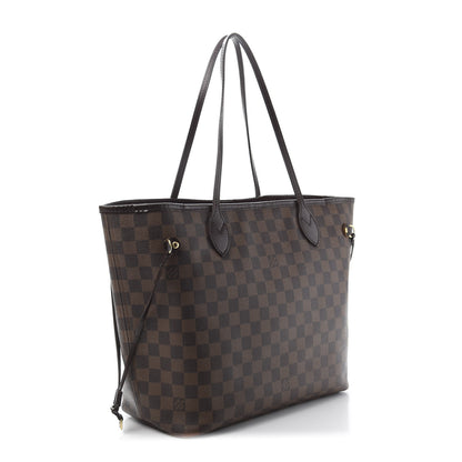 Louis Vuitton Damier Ebene Neverfull MM 3 of 16