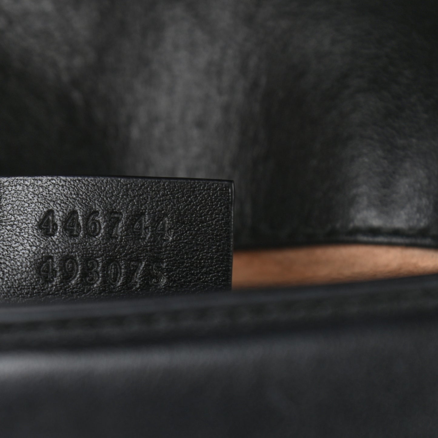 Calfskin Matelasse Mini GG Marmont Shoulder Bag Black