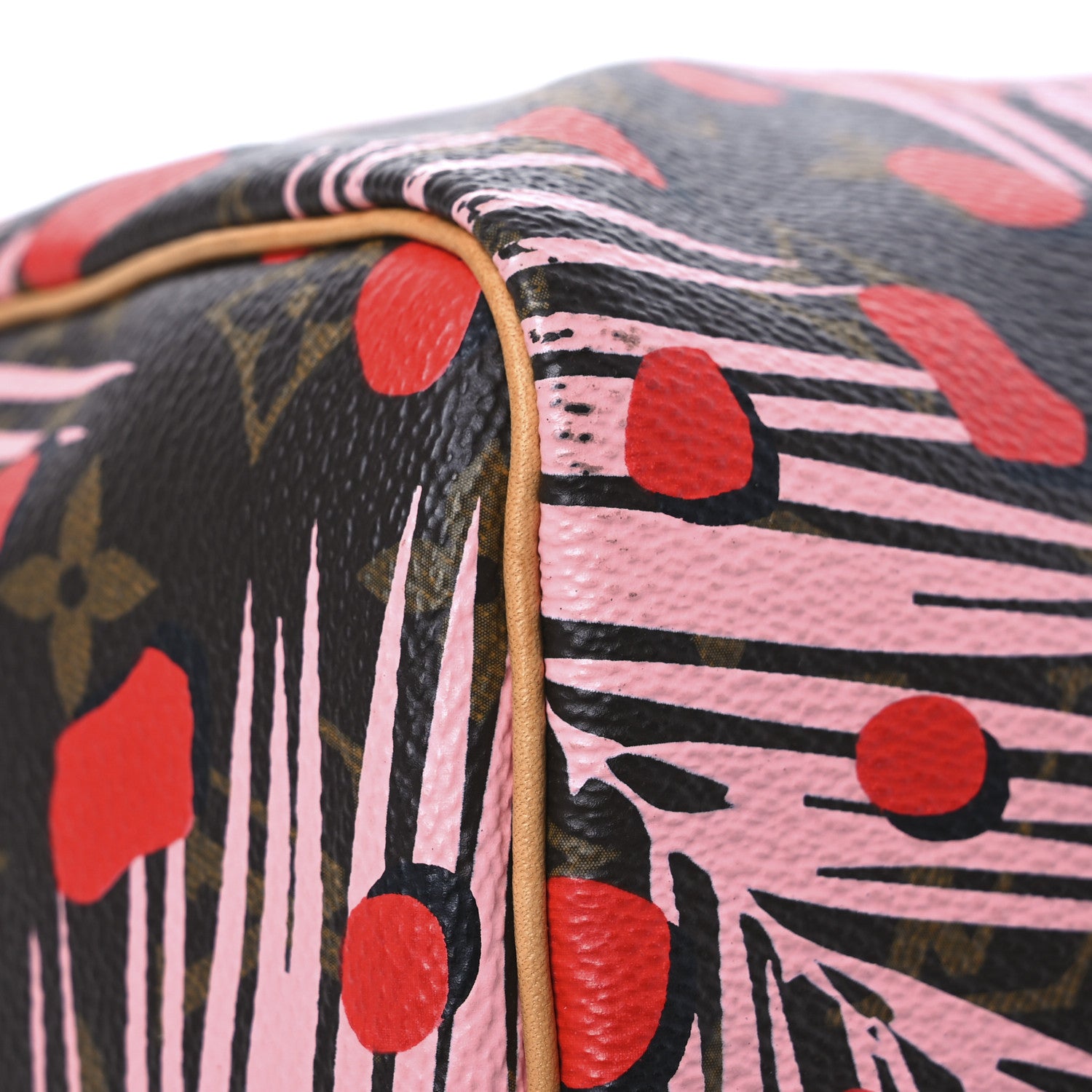 Louis Vuitton Monogram Jungle Dots Speedy 30 Sugar Pink Poppy 13 of 15