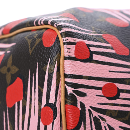 Louis Vuitton Monogram Jungle Dots Speedy 30 Sugar Pink Poppy 13 of 15