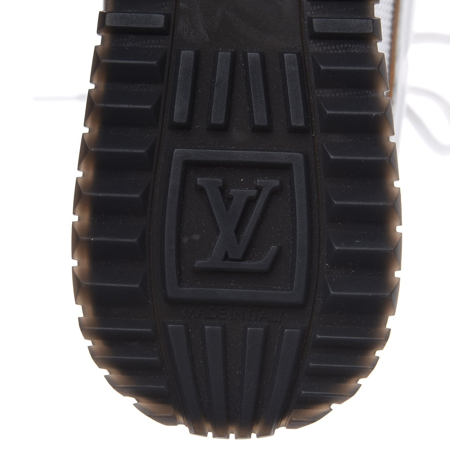 Calfskin Monogram Run Away Sneakers 39 White