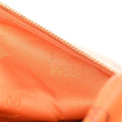 MCM Visetos Side Stud Medium Stark Backpack Orange 11 of 12