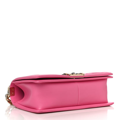 Chanel Calfskin Quilted Medium Boy Flap Pink 4 of 11