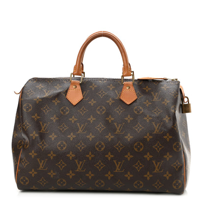 Louis Vuitton Monogram Speedy 35 1 of 10