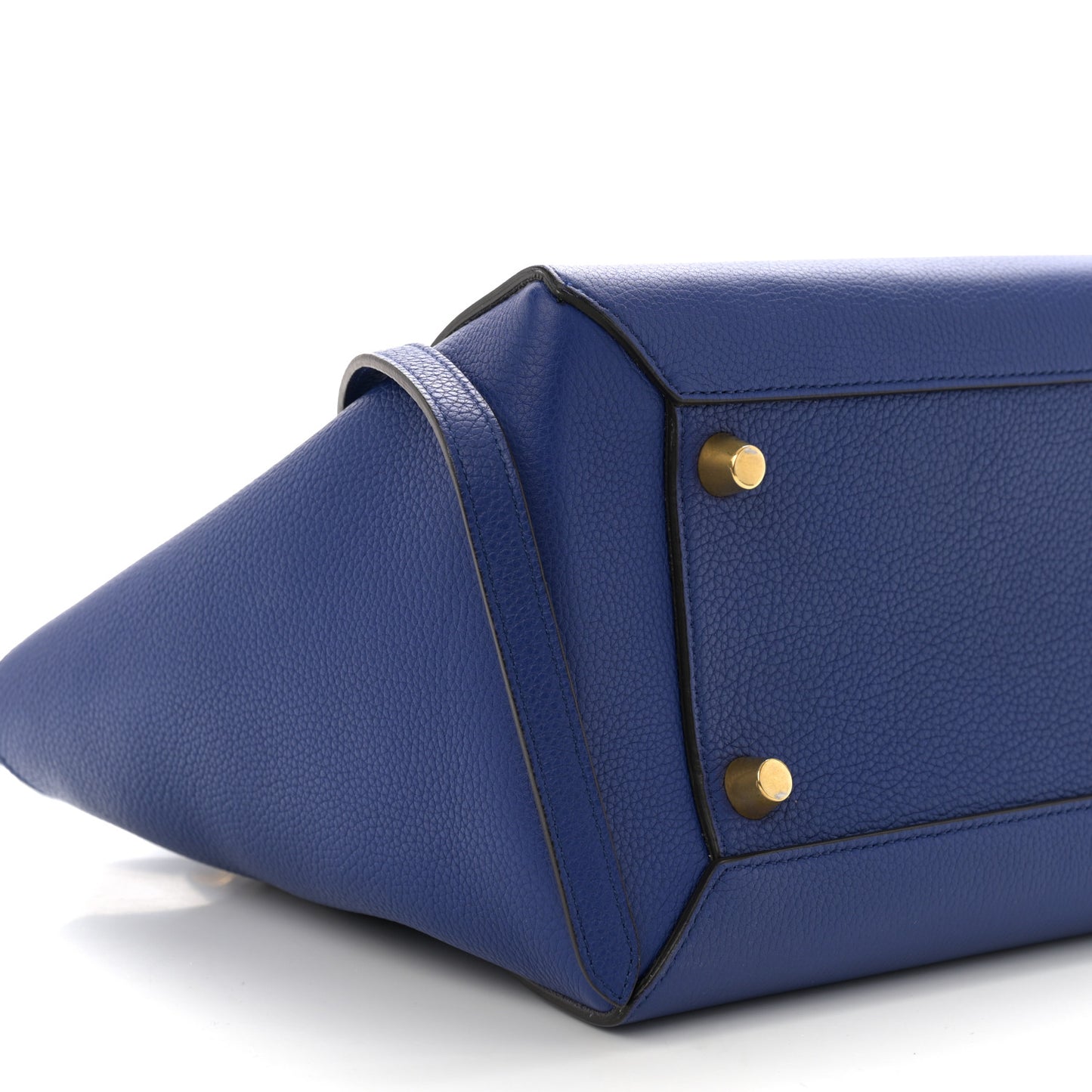 Grained Calfskin Mini Belt Bag Indigo