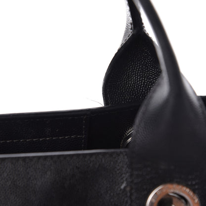 Chanel Caviar Small Studded Deauville Tote Black 10 of 15