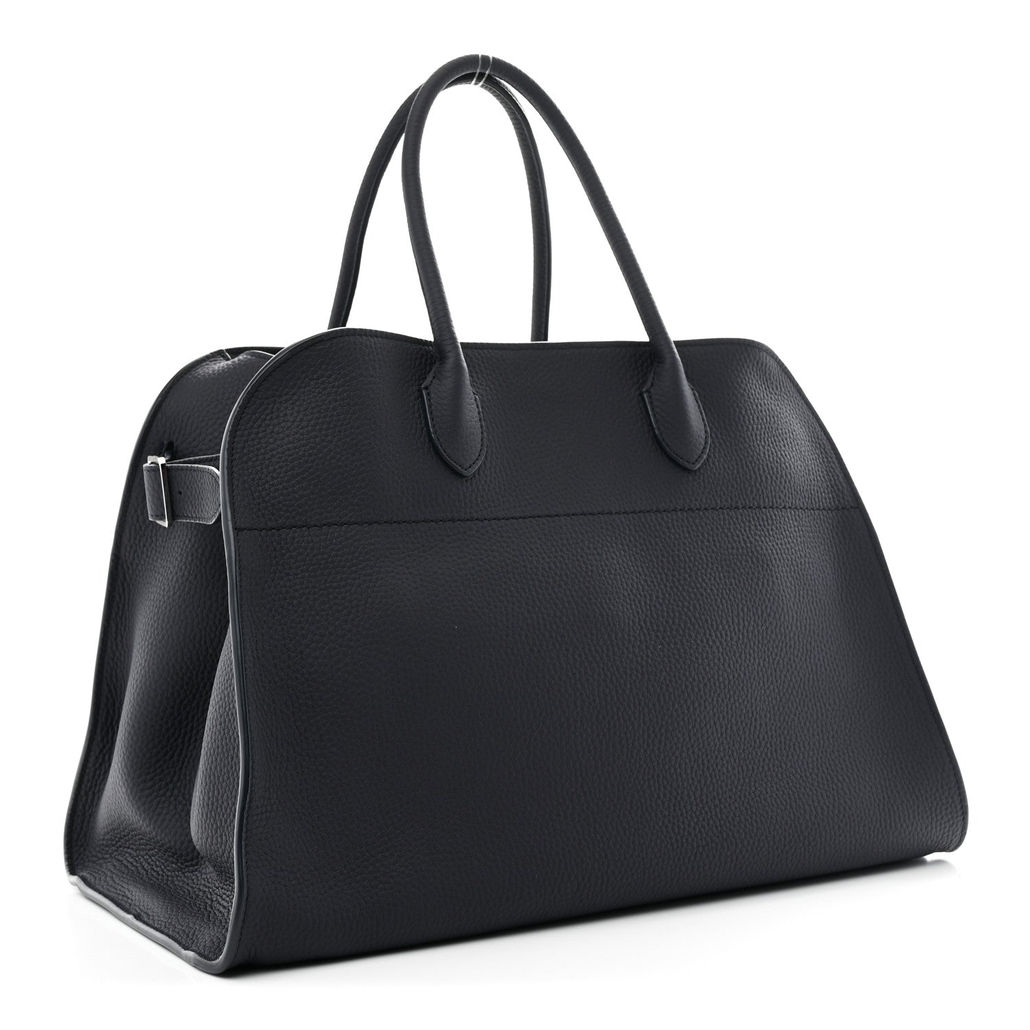 The Row Matte Grained Calfskin Soft Margaux 15 Marine 2 of 8