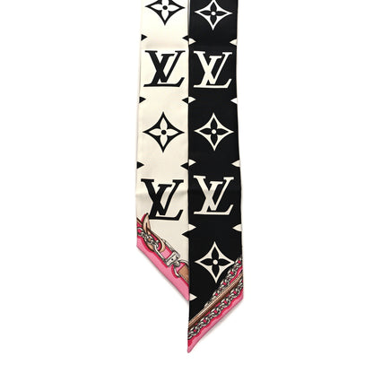 Louis Vuitton Silk Ultimate Monogram BB Bandeau Black 2 of 3