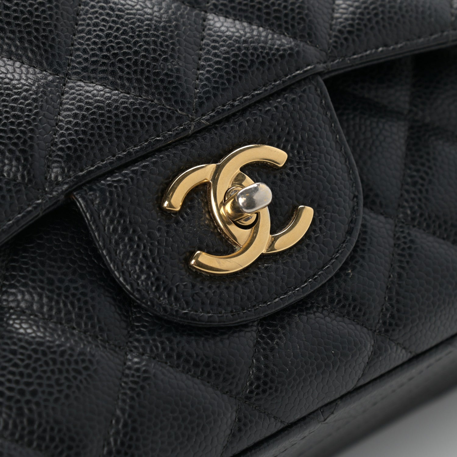 Chanel Caviar Quilted Jumbo Double Flap Black 14 of 14