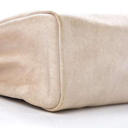 Hermes Toile Vache Calfskin Herbag 40 GM Natural 20 of 29