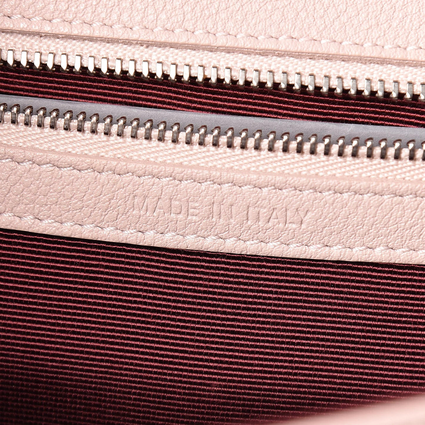 Grained Calfskin Cannage Small Diorama Flap Bag Rose Poudre