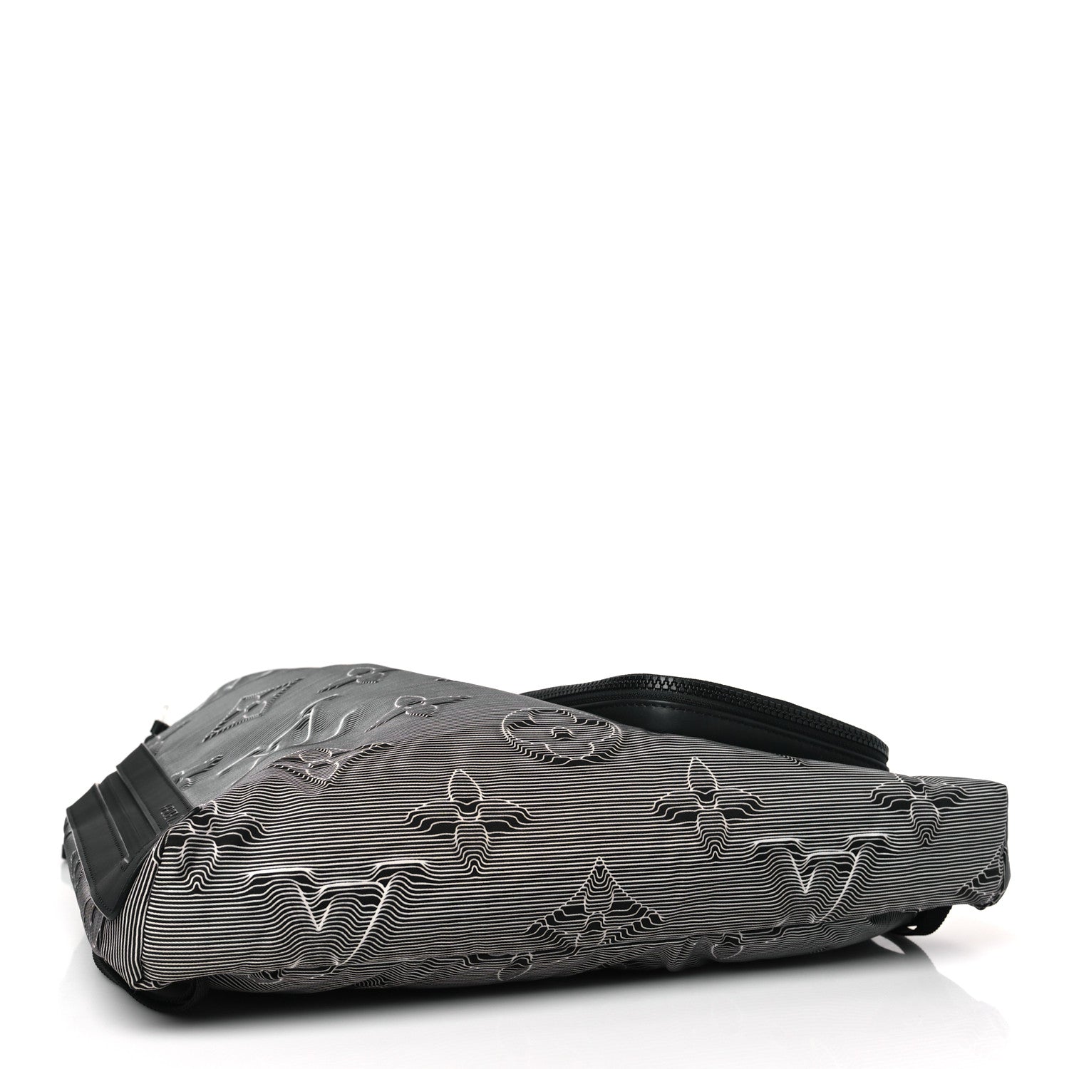 Louis Vuitton Monogram 3D 2054 Drawstring Backpack Grey Black 5 of 9