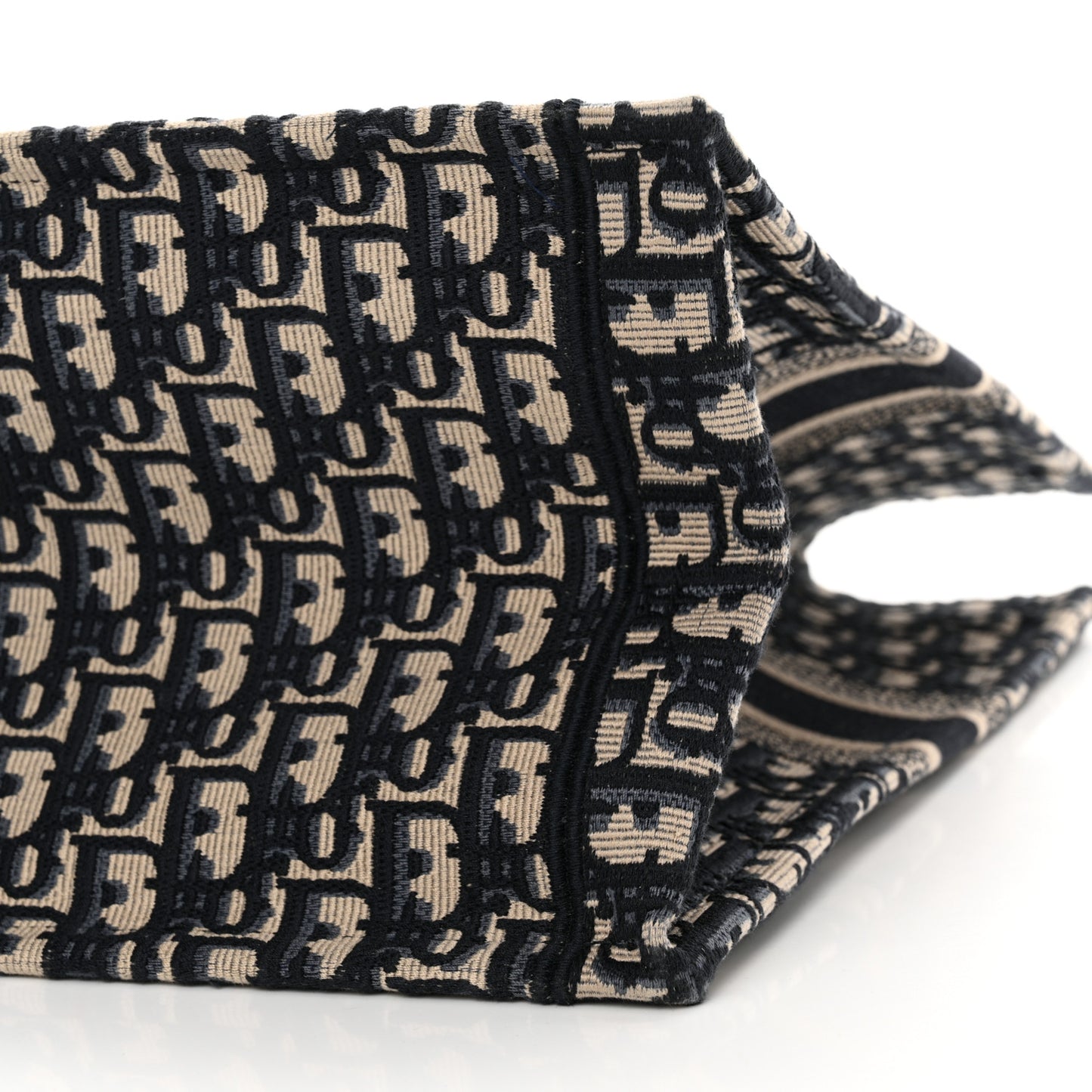 Oblique Large Book Tote Blue Multicolor