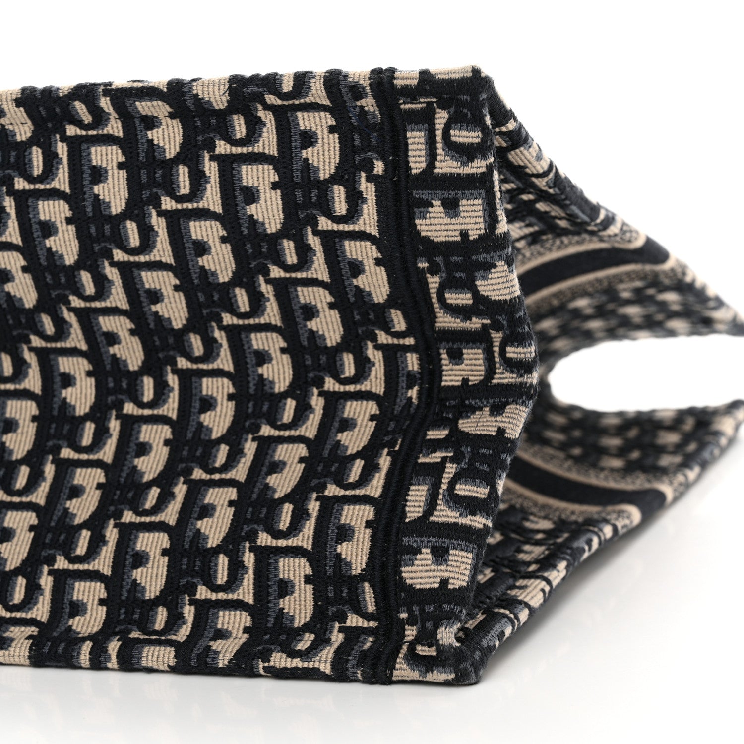 Christian Dior Oblique Large Book Tote Blue Multicolor 10 of 14