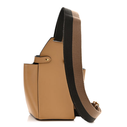 Fendi Vitello Grace Matte Mini Guitar Bag Miele Scuro 3 of 11