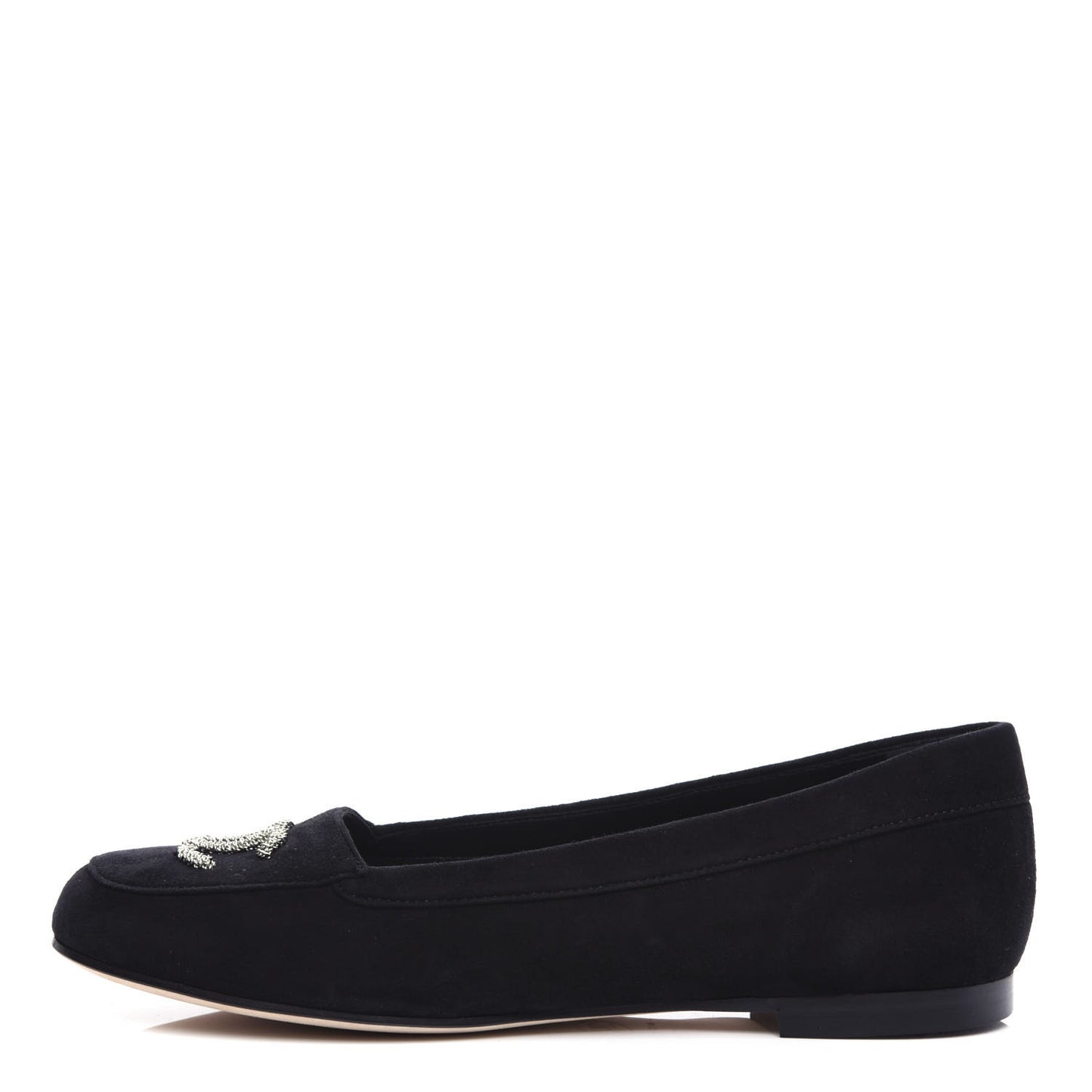 Kid Suede CC Flats 37.5 Black