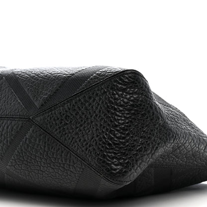 Burberry Heritage Grain Check Embossed Medium Dewsbury Tote Black 10 of 14