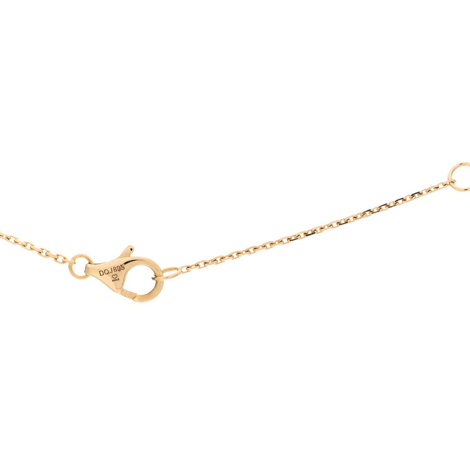 Cartier 18K Yellow Gold Diamond Lapis Lazuli XS Amulette de Cartier Pendant Necklace 4 of 4