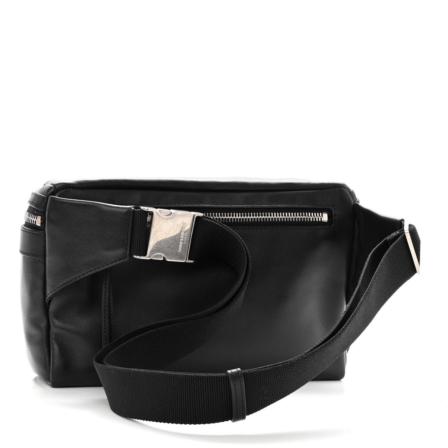 Calfskin City Belt Bag Black