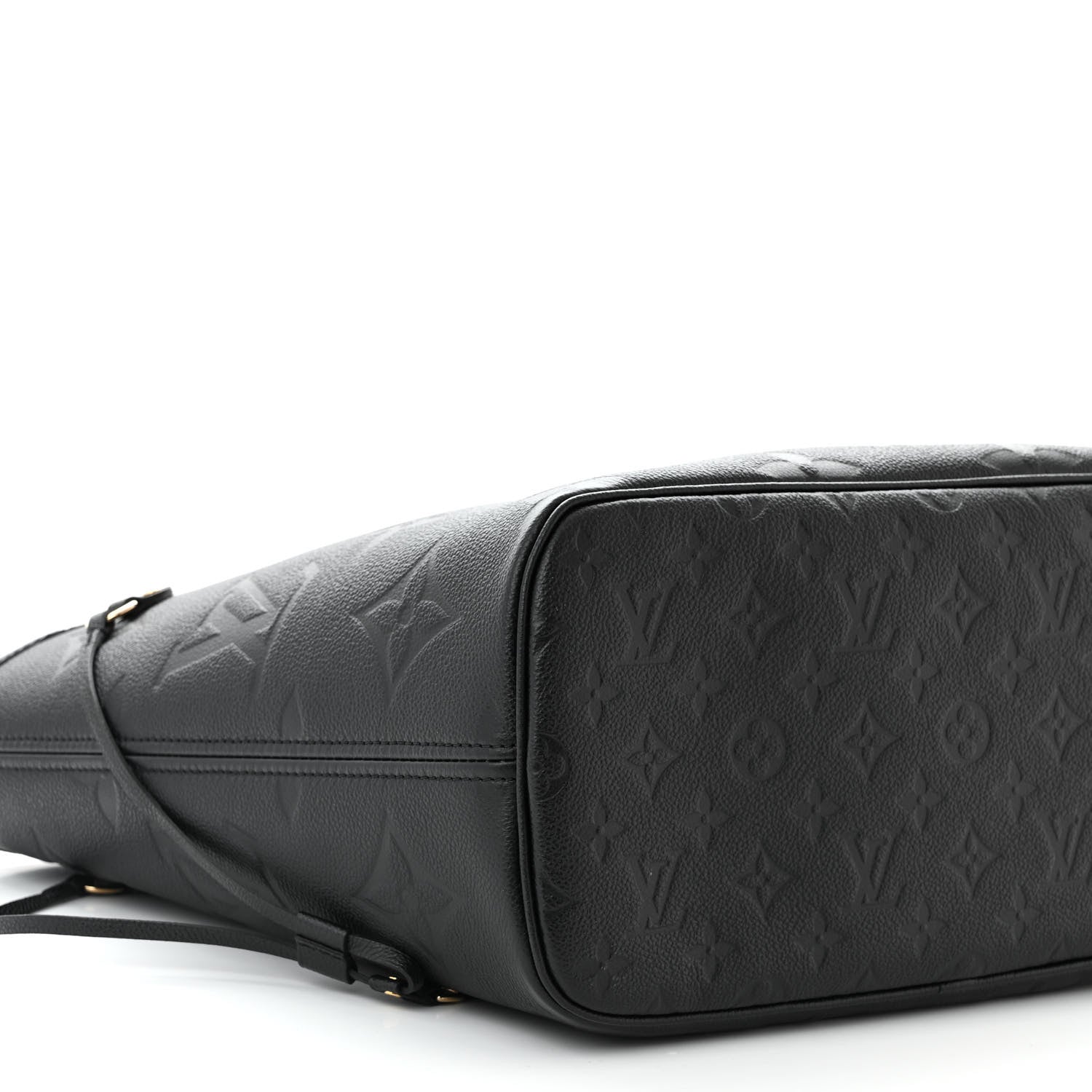 Louis Vuitton Empreinte Monogram Giant Neverfull MM Black 9 of 10