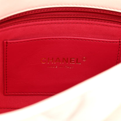 Chanel Lambskin Plexiglass Quilted Coco Love Flap White 6 of 10