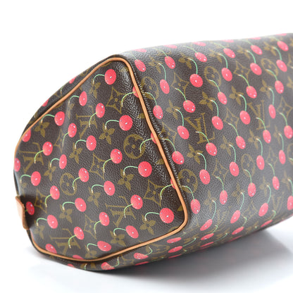 Louis Vuitton Monogram Cerises Speedy 25 9 of 10