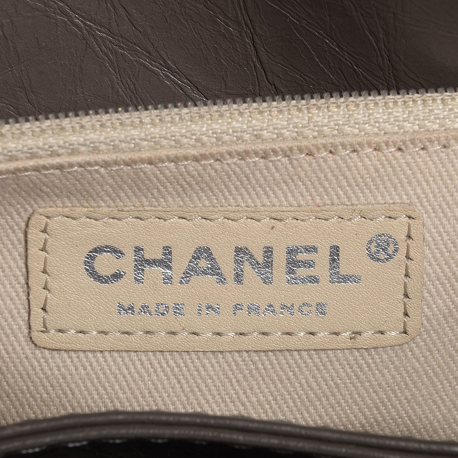 Chanel Aged Calfskin Medium Lady Pearly Flap Grey 7 of 8