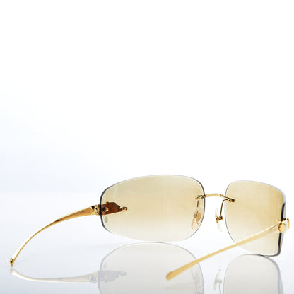 Cartier Panthere De Sunglasses Gold 4 of 8