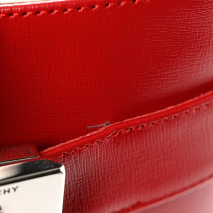 Givenchy Calfskin Shark Lock Ankle Boots 36 Red 8 of 11