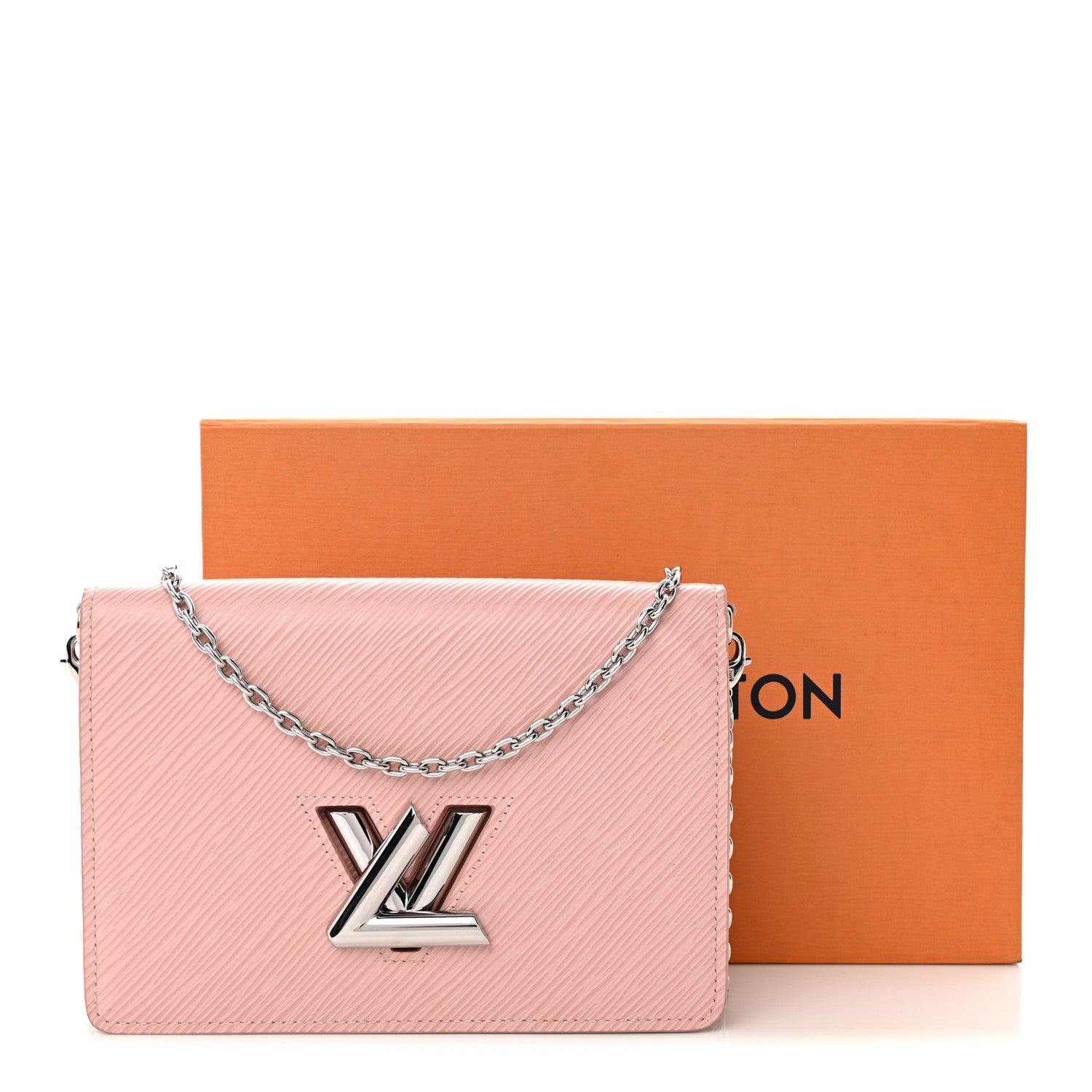 Louis Vuitton Epi Twist Belt Chain Wallet Rose Ballerine 12 of 12