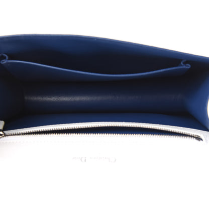 Christian Dior Lambskin Quilted Embroidered Small Diorama Flap Bag Off White 5 of 10