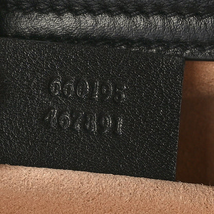 Gucci Calfskin Small Diana Tote Bag Black Yellow Fluo 7 of 9