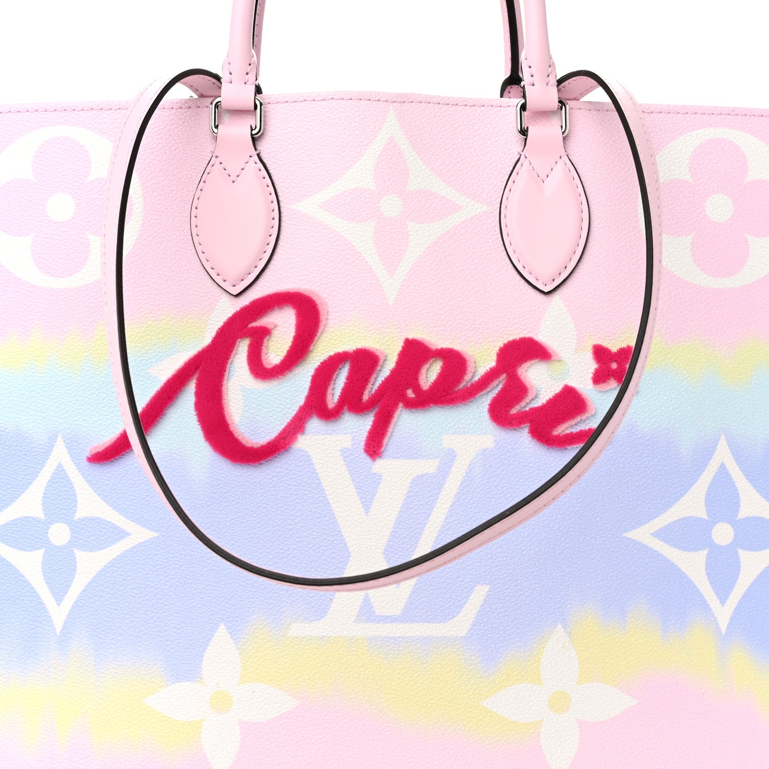 Louis Vuitton Monogram Escale Capri Onthego GM Pastel 9 of 11