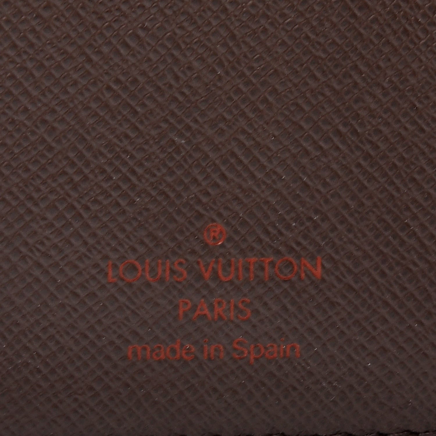 Louis Vuitton Damier Ebene Small Ring Agenda Cover 5 of 7