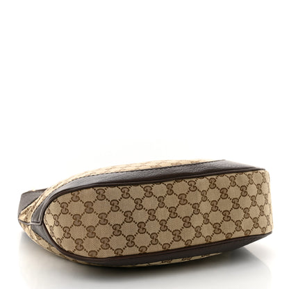 Gucci Monogram Medium Charlotte Hobo Brown 4 of 10