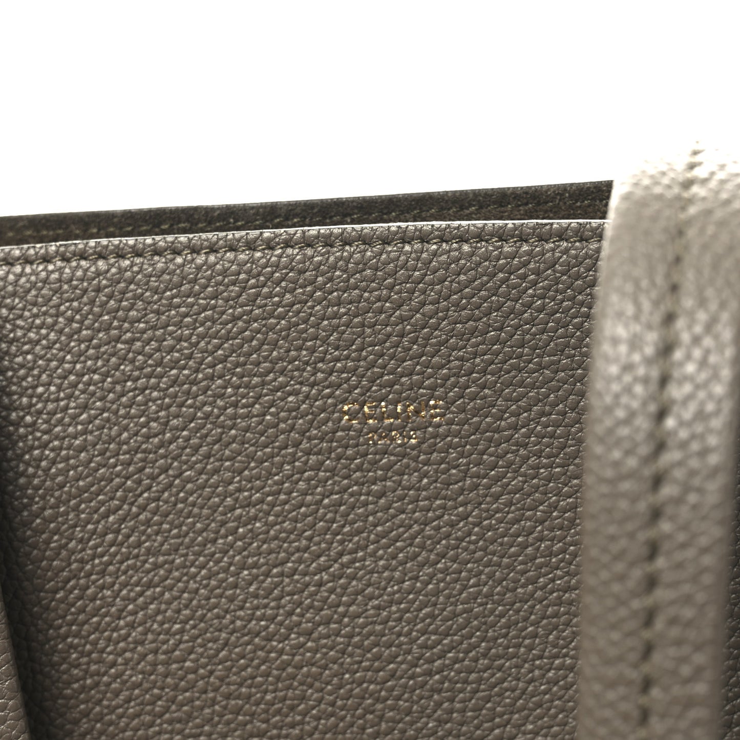 Soft Grained Calfskin Small Belt Cabas Phantom Taupe
