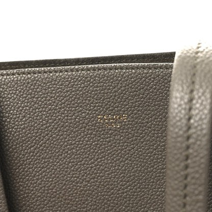 Celine Soft Grained Calfskin Small Belt Cabas Phantom Taupe 6 of 10