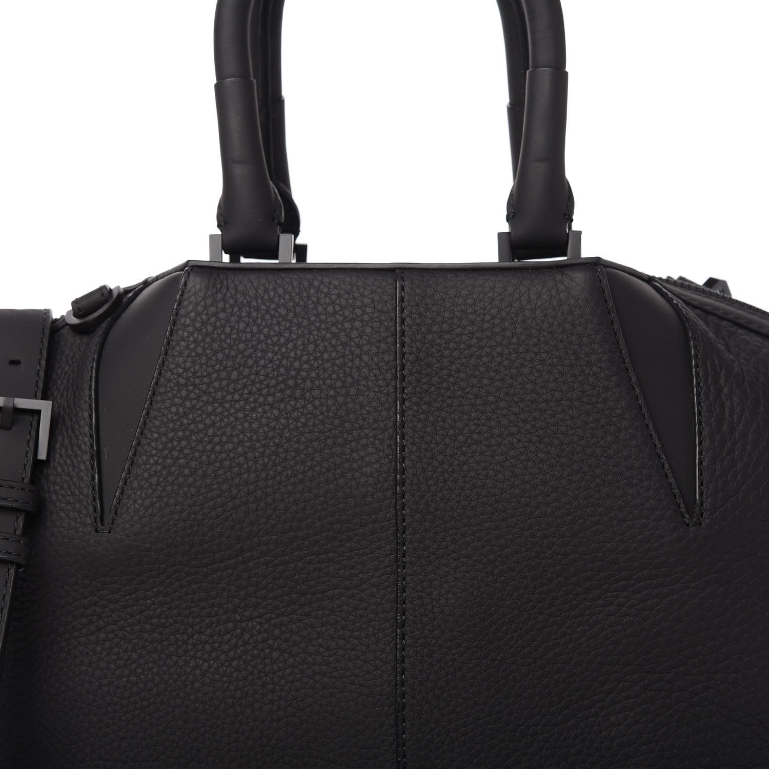 Alexander Wang Pebbled Calfskin Emile Black 10 of 11